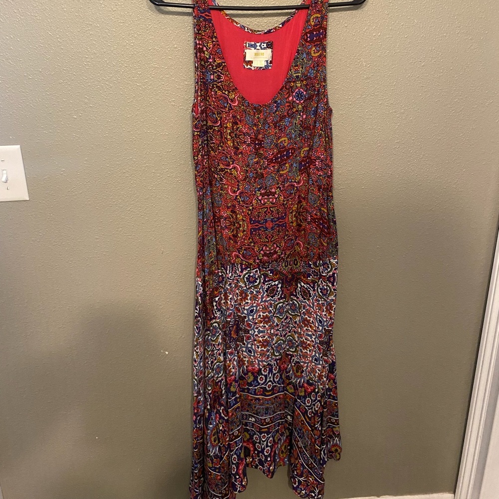 Maeve tank dress!  Amazing color and great for the summer!  Mid length